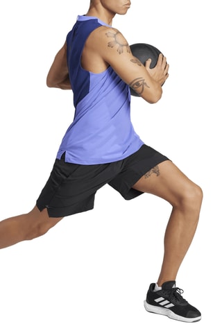 Short Gym+ - Noir et blanc