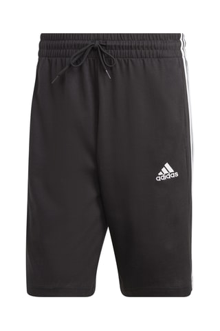 Short regular Essentials Single Jersey 3-Stripes - Noir