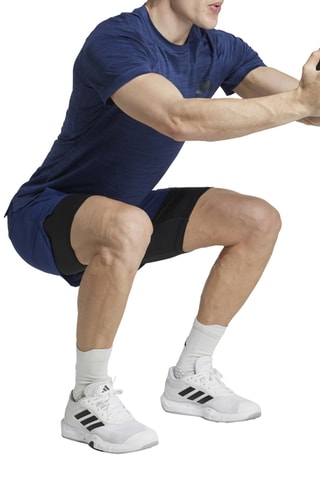 Short 2-en-1 Gym+ - Bleu foncé