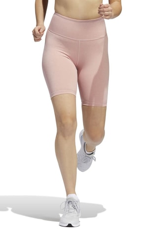 Cycliste d'entraînement taille haute Optime - Rose