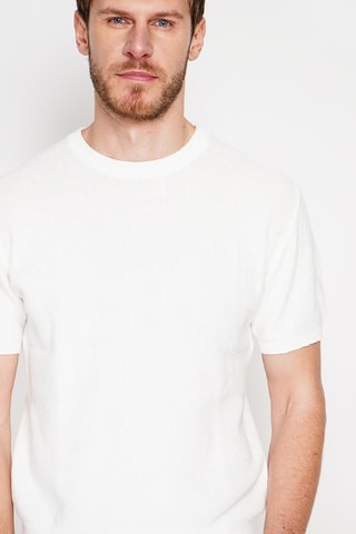 T-shirt en coton biologique - Blanc