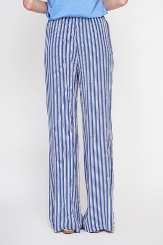 Pantalon en lin - Bleu marine