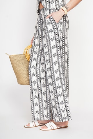 Pantalon en lin - Noir