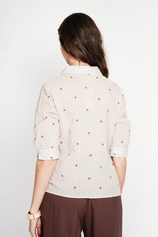 Blouse en lin - Beige