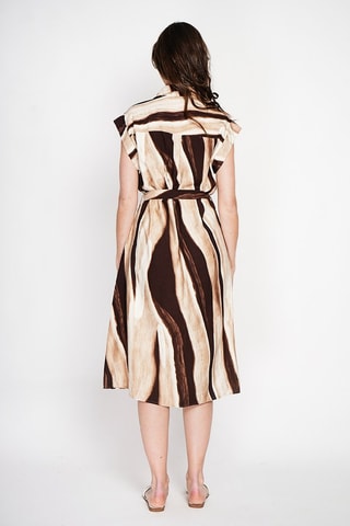 Robe chemise en lin - Beige