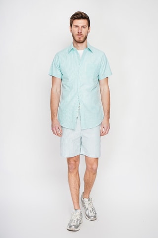 Chemise en lin - Vert