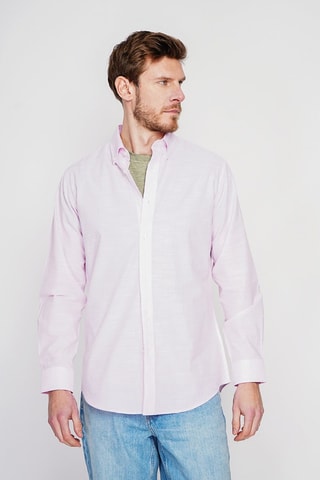 Chemise en lin - Rose