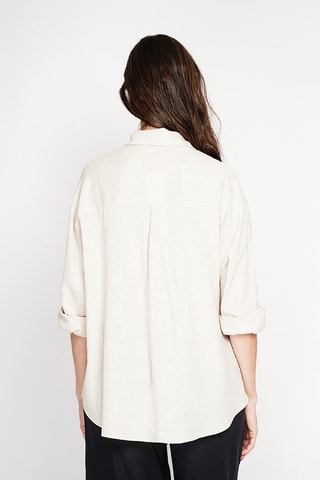Chemisier en lin - Beige