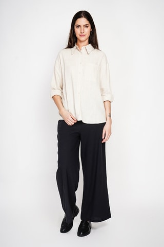 Chemisier en lin - Beige