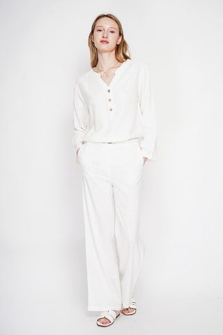 Blouse en lin - Blanc