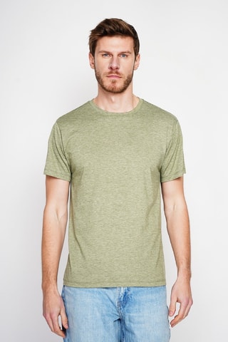 T-shirt en lin - Vert