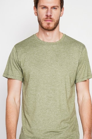 T-shirt en lin - Vert