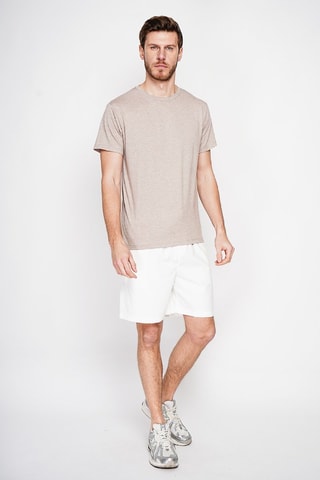 T-shirt en lin - Beige