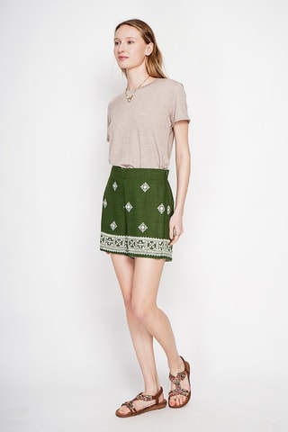 t-shirt en lin - Beige