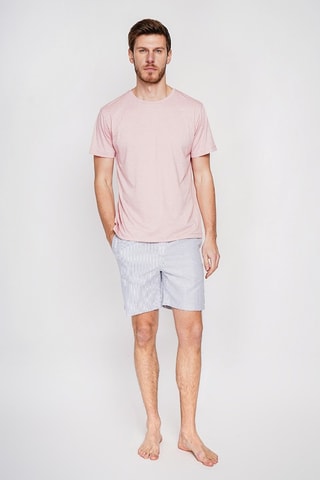 T-shirt en lin - Rose