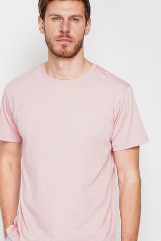 T-shirt en lin - Rose