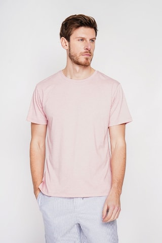 T-shirt en lin - Rose