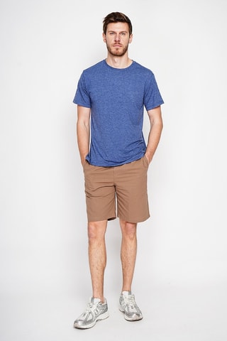 T-shirt en lin - Bleu marine