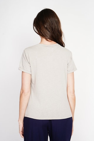 T-shirt en lin - Beige