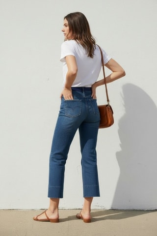 T-shirt en lin - Blanc