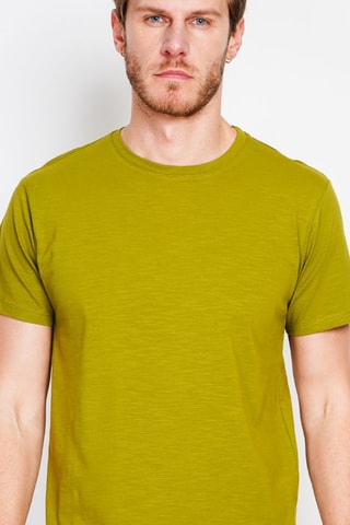 T-shirt en lin - Vert