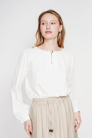 Blouse en lin - Blanc