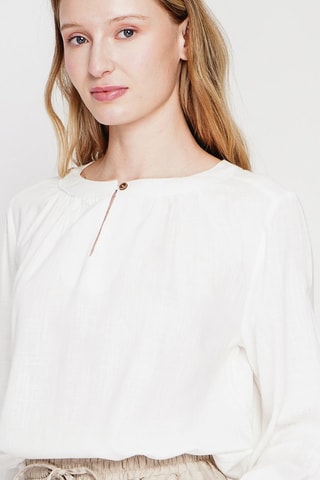 Blouse en lin - Blanc
