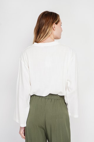 Blouse en lin - Blanc