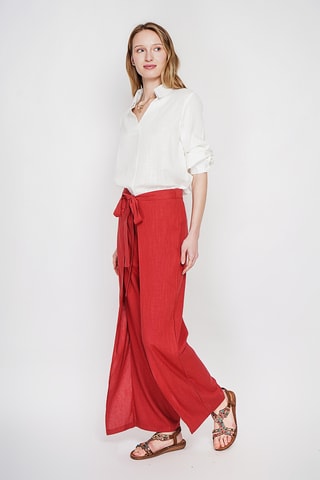 Blouse en lin - Blanc