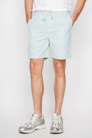 Bermuda en lin - Vert