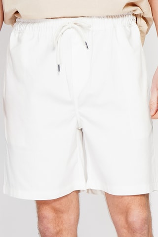 Bermuda en lin - Blanc