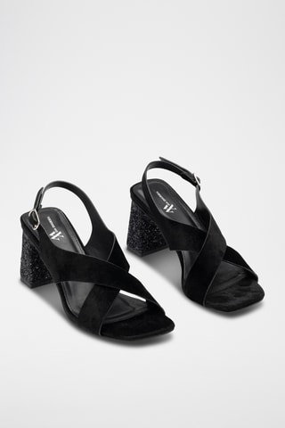 Sandales à talons Milan - Noir