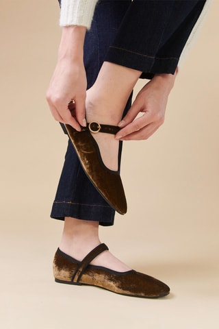 Ballerines Amelie - Kaki