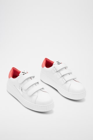 Baskets plateformes Sansa - Blanc