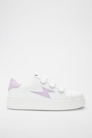 Baskets plateformes Aleïna - Blanc