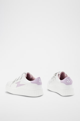 Baskets plateformes Aleïna - Blanc