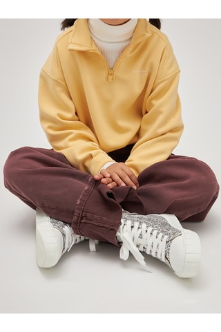 Baskets montantes Lina - Argenté