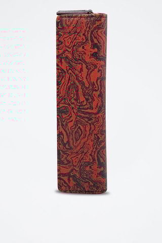 Estuche de piel para artículo de escritura - Rojo