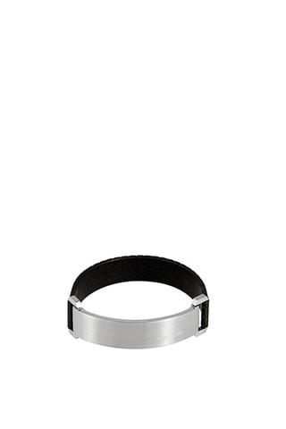 Pulsera de piel - Negro