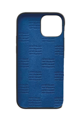 Carcasa de piel iPhone 13 Mini - Negro