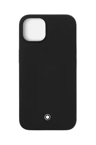 Carcasa de piel iPhone 13 - Negro