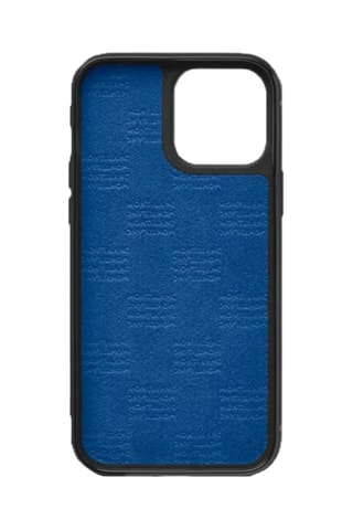 Carcasa de piel iPhone 13 Pro Max - Azul