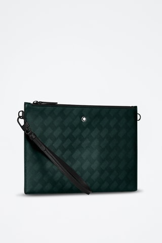 Cartera de piel - Verde oscuro