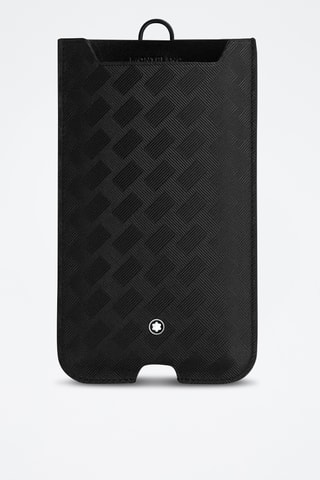 Funda de piel para el teléfono - Negro