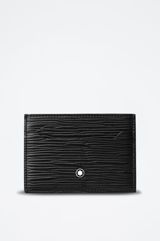 Cartera de piel - Negro