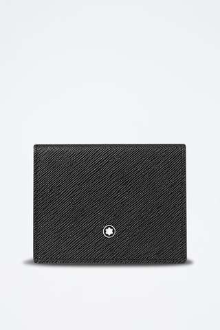 Cartera de piel - Negro