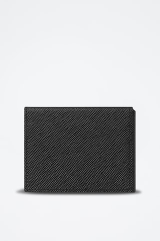 Cartera de piel - Negro