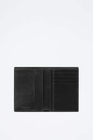 Cartera de piel - Negro