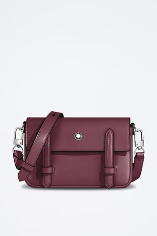 Bandolera de piel - Burdeos