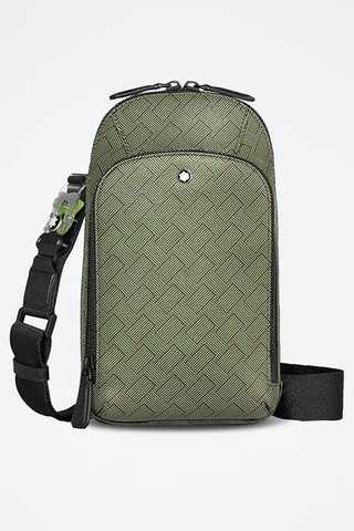 Bandolera de piel - Verde